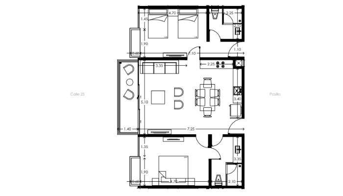 Ceiba at 25, apt 101 typology